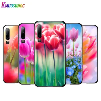 Tulip flower Must Kate Huawei P30 P40 20 10 P8 P9 Lite E 5G 2017 2019 Pro Plus Telefoni Puhul