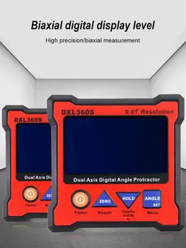 DXL360S Dual-Telje Nurga Nurgamõõtjaga dumpy tasandil Dual-telje Tasandil Näidik diagnostiline vahend, 5 Pool Magnetic Base