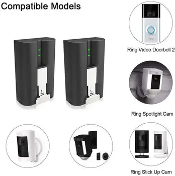 Aku Ring Video Uksekell 3.65 V Micro-USB-Laadimine Uuendatud CCTV Ringi turritama Cam Kuus Kuud Toide või LED-Laadija