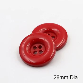 50tk Uus Ring Flatback 4 Auku (Solid Color Vaik Nööpide Õmblemine Särk Käsitöö Cute DIY Nupud Cartoon Nuppe Palju Värve