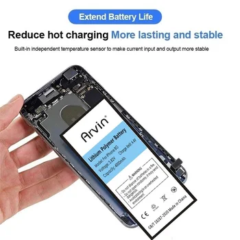 Algne Telefoni Aku iPhone 8G Aku Asendamine Bateria iPhone 8 Liitium-bateria Akud 0 Tsükli Tööriistade komplekt