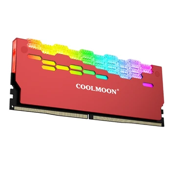 T3LB Coolmoon Heatsink Kõrge Ühilduvuse 5V 3PIN ARGB Mälu Levitin Külmik Adresseeritavad RGB Jahutus Vest Jaoks Töölaual