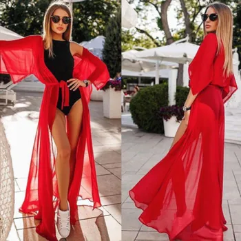 2020. aasta Suvel Brasiilia Naiste Sexy Beach Kleit Tuunika Pits Silma Bikiinid Cover-up Sidemega Supelrõivad Mujer Sundress Beach Cover-up