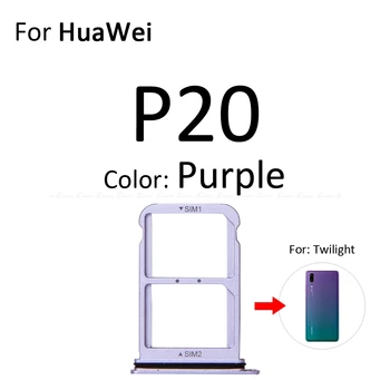Sim-Mikro-SD-Kaardi Pesa pesast Plaadi Lugeja HuaWei P20 Pro Lite Adapter Konteineri Pesa Varuosad