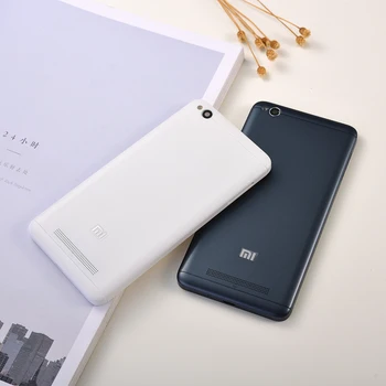 Originaal Xiaomi Aku tagakaas on Plastikust Tagumise Ukse Asendamine Eluaseme Remondi Osad Mi Redmi 4A Külje Nupp &Logo