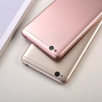 Originaal Xiaomi Aku tagakaas on Plastikust Tagumise Ukse Asendamine Eluaseme Remondi Osad Mi Redmi 4A Külje Nupp &Logo