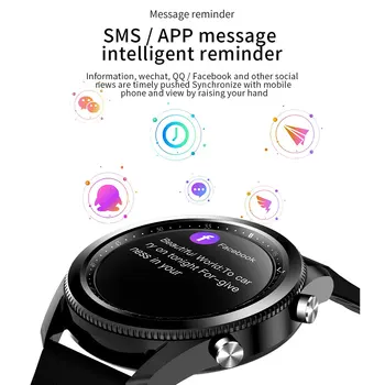 Uus Smart Watch Meeste Täielikult Puutetundlik Ekraan Fitness Tracker Veekindel Smartwatch Naiste Vererõhk Pöörlevad Bezel Ekraani Käevõru