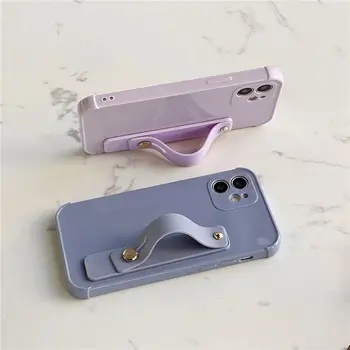 Randmepael Telefoni Case For iPhone 12 11 Pro Max 12 Mini 11Pro 12 X XR, Xs Max 7 8 Plus SE Candy Värvi Kaamera Protetion tagakaas