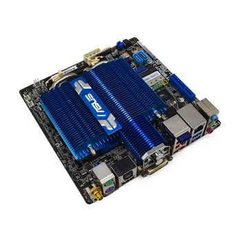ASUS AT5IONT-I DELUXE Lauaarvuti Emaplaat Intel NM10 ATOM D525 DDR3 4GB 1XPCI-E X1USB2.0 SATA II Mini-ITX Kasutatud Emaplaadi