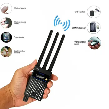 Detektor 3 Antenni RF CDMA Signaali Finder GSM Bug GPS Tracker Traadita Varjatud Kaamera Pealtkuulamise G618