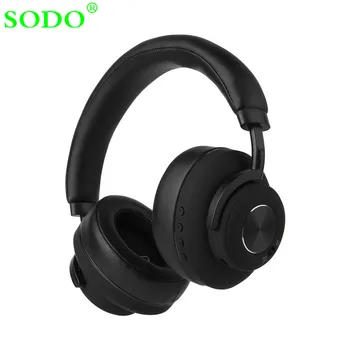 SODO SD-900ANC bluetooth-Peakomplekti Aktiivne Müra Tühistamise Wireless & Juhtmega Kõrvaklapid Mikrofoniga Kõrvaklapid Hifi Heli Kuular