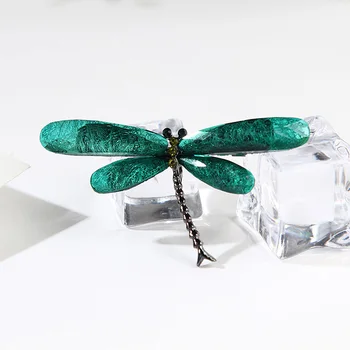 Vintage Design Ronida Crystal Rhinestone Dragonfly Prossid Naiste Kleit Sall Sõle Sõrmed Ehted Tarvikud Kingitus