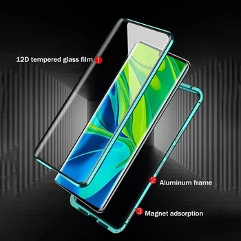 360 Magnet Adsorptsiooni Metalli Puhul Xiaomi Redmi Lisa 10 9 8 7 Pro 8T 9T 9A 9C 8A Mi 11 10T Note10 Lite Poco M3 X3 Pro Kate