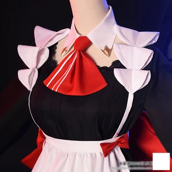 Genshin Mõju KFC Ühine Neiu Cosplay Kostüümid Mäng Noelle Perifeerne Girl Lolita Riided Anime Projekti Müts Põll Vibu Retuusid