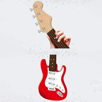 Multifunktsionaalne Elektrooniline Kitarr Bass Saab Mängida Kitarri Muusikalised Mänguasjad, Laste Simulatsiooni Muusikariistad Sünnipäeva Kingitus