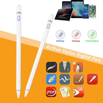 Apple Pliiats 2 1 IPad Touch Pen puutepliiats IPad 2018 2019 5th 6th 7th Mini 4 5 Õhu 1 2 3 IPad Pro 10.5 11 12.9 ZT