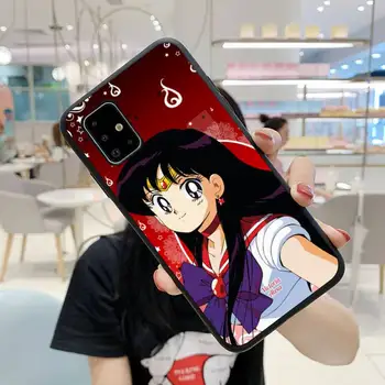 Sailor Mars Ajakirja Prindi Telefoni Puhul Samsung S5 S6 S7 S8 S9 S10 S20 S21 Edge Pluss E Fe Lite Kate