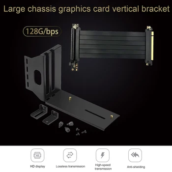 Graafika Kaardi Vertikaalne Hoidik, Universaalne, GPU alusraamiga Kit Pcie16x pikendusjuhe PCI-E 3.0 X16 Tilk Laevandus