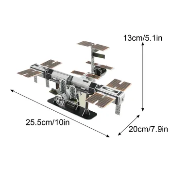 Ruumi Satelliit Pusle päikesesüsteemi Mudel Puzzle Kingitus 3d-kolmemõõtmeline Puzzle Paber Mudel Huvitav Uus Mänguasi 2021 Jouet