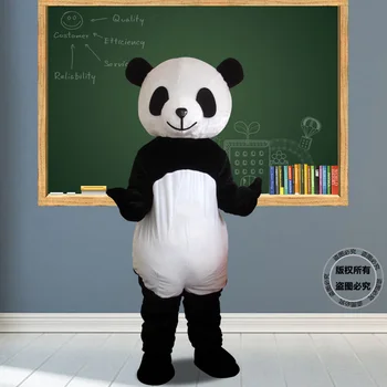 Panda Sobiks Jalgsi Nukk Nuku Riided Tegevus Näitab, Peakatted Rekvisiidid Mannekeeni Kostüüm Pea Ülikond Giant Panda Cartoon Täiskasvanud Jalgsi