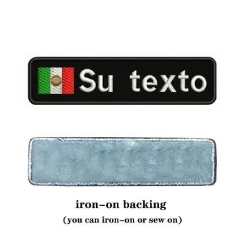 Mehhiko lipp Mehhiko 10X2.5cm Tikandid Custom Nimi Tekst Plaaster Triibud pääsme Rauast Või Velcro Toetus Plaastrid Riided