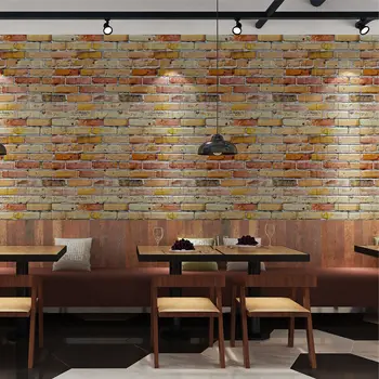 3D Telliskivi Seina Kleebised DIY Veekindel isekleepuvad Tapeet TV Taust elutuba Veekindel Seina Katab Tapeet