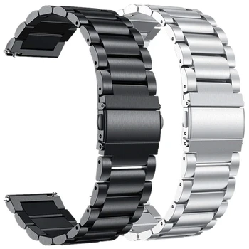 18MM 20MM 22MM Metallist Randmepaela Eest Garmin Vivoactive 3 4 Smart Watch Band Roostevabast Terasest Käevõru Vivoactive4 4 4S Correa