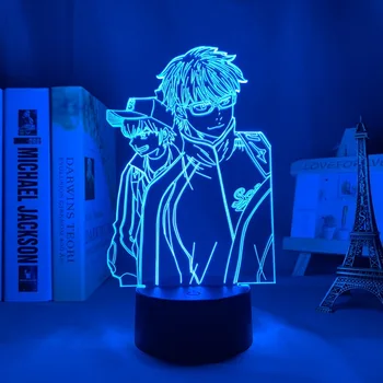 Ace Diamond Led Night Light Kodu Magamistuba Decor Manga Nightlight Anime Kingitus Tabel 3d Lamp Ace Diamond Drop Shipping
