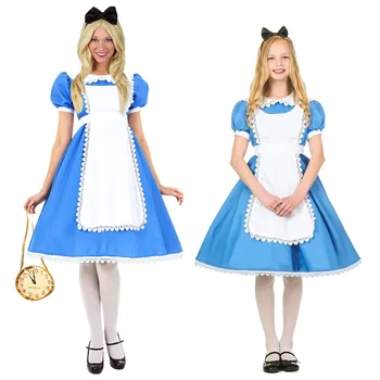 Täiskasvanud Alice Imedemaal Cosplay Role-Playing Jaapani Anime Neiu Kostüüm halloween kostüümid naistele