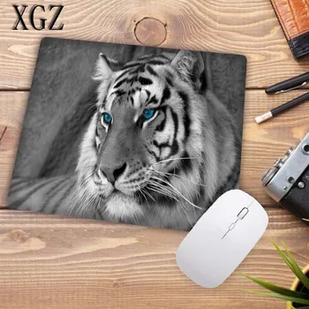 XGZ Loomade Valge Tiiger Isikliku Arvuti, Notebook Mouse Mat Vastupidav Mustuse 180x220mm Gaming Keyboard Mouse Pad Edendamine