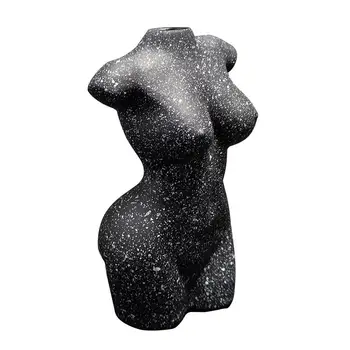 12CM/20CM/30CM Alasti Naine Skulptuur lillevaasi Body Art Design Vaas Joonis lillepotid Loominguline Naine Hobi Vaas Home Decor