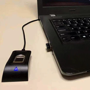 Kompaktne USB Sõrmejälje Lugeja Skanner Usaldusväärne Biomeetriliste Juurdepääsu Kontroll Osalemine Süsteem