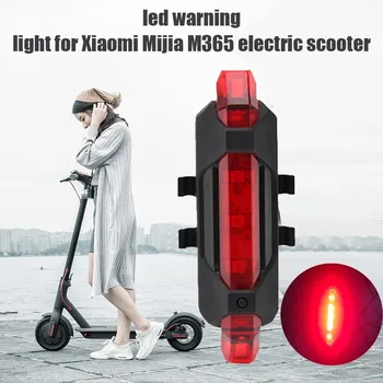Roller Hoiatus Tuli Öö Ohutuse LED Taskulamp Riba Lamp Xiaomi Mijia M365 Electric Scooter Tarvikud, Väljas Tööriistad