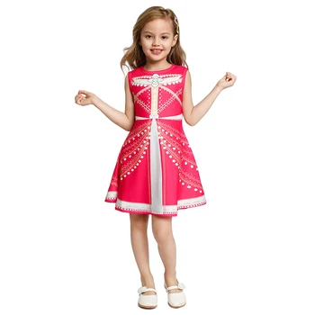 Beebi Tüdruk Suvine Kleit Lapsed Printsess Kostüümid Lastele Uus Elsa Anna Riided Väike Tüdruk Lumi Valge Belle Komplekt