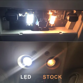 Eest 2005-2019 Hyundai Tucson Valge Auto Tarvikud Canbus vigadeta LED Salongi Kerge Lugemine Kerge Komplekt Kaart Dome Litsentsi Lamp