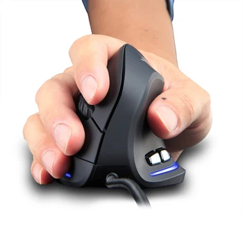 Mew Must Vertikaalne mängu hiirt, ZELOTES T20 Traadiga Vertikaalse Optilise Laetav 3200 DPI, USB-Gaming Mouse Arvuti Välisseadmed