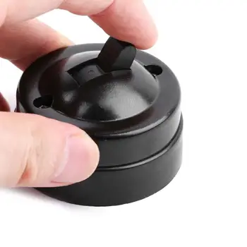 Retro Ühe-kontroll-Lüliti vanamoodne Ring Pinnale Paigaldatud Seina-Light Button Lüliti