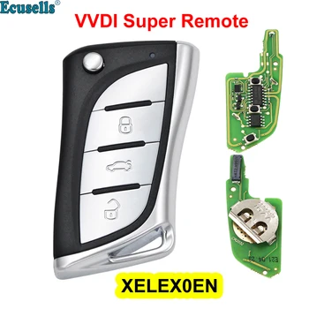 Xhorse Universal Super Remote Key XELEX0EN XE Seeria Lexus Tüüp VVDI2 VVDI Mini Peamine Vahend, inglise Versiooni XELEXOEN