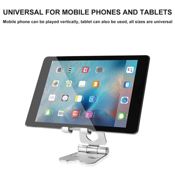 Tablett Stand For iPad Pro Juhul, Reguleeritav Kokkupandav Kõrgus Kaldenurk Telefoni Omanik Xiaomi iPhone Huawei 3.0-9.7-tolline Metal Bracket