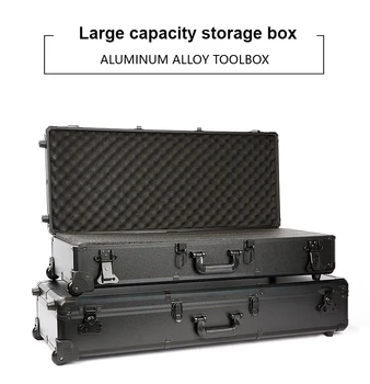 Paigaldus ja hooldus kantavate alumiiniumist tööriista kasti lukk suure sõiduki salvestamise vahend juhul Kodus multifunktsionaalne must