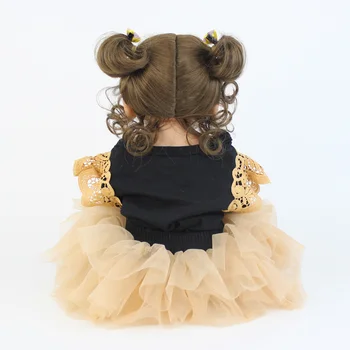 55cm Täis Silikooni Uuestisündinud Baby Doll Mänguasi Tüdruk Boneca Vinüül Vastsündinud Printsess Väikelapse Bebe Elus Sünnipäeva Kingitus Dušš Mänguasi