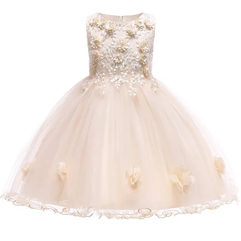 Suvine Lilleline Kids Kleit Tüdruk Pruutneitsi Sünnipäeva Pulm Tüdrukud Kleit Printsess Pall Kleit Kleit Lapsele Riideid 8 10 Aastat