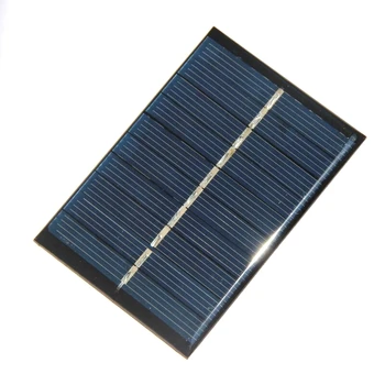 Polycrystallicon 120MA 5V Mini Solar Cell Moodul DIY päikesepaneel Akulaadija 80*55mm 10tk/palju Vaba Shipping