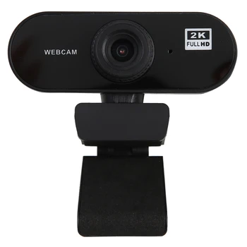 2K Web Kaamera eraldusvõimet 2560 × 1440 Pikslit USB Smart TV Arvuti Veebikaamera koos Mikrofoniga Sülearvuti Lauaarvuti Tarvik