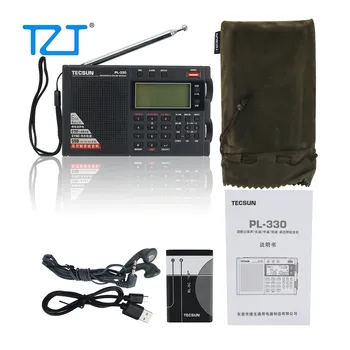 Tecsun PL-330 64-108MHz Täielik Bänd Kaasaskantav Raadio FM-Stereo-LW/MW/SW SSB DSP-Vastuvõtja Shortwave Raadio PL330