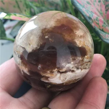 Looduslik Hall opaal kristallkuul kera kodu kaunistatud kõrge kvaliteediga kivid kera