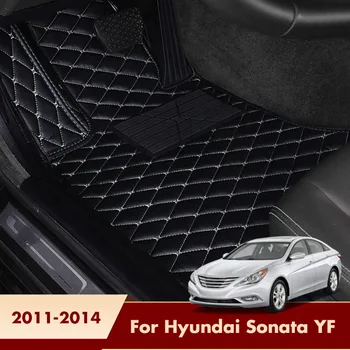 Näiteks Hyundai Sonata YF 2013 2012 2011 Auto Põranda Matid Salongi Osad Disain Vaibad Auto Tarvikud Kohandatud Suu Padjad, Vaibad