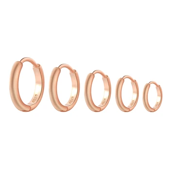 ROXI Vintage Läikiv Geomeetria (Ring, Ring 925 Sterling Silver Kõrvarõngad Naistele Kolczyki Damskie Hoop Kõrvarõngas Pendientes Mujer