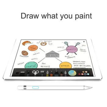 1.45 MM Capacitive Stylus Pen Anti-sõrmejälgede Touch Ekraani Pehme riikliku rakendusasutuse Joonistus Xiaomi iPhone iPad Tabletid IOSAndroid Microsoft