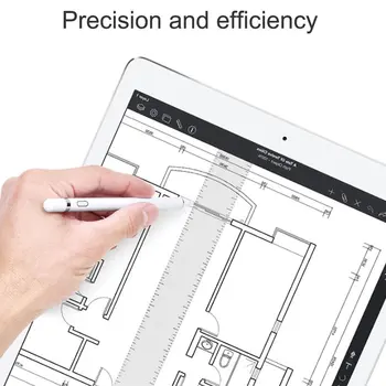 1.45 MM Capacitive Stylus Pen Anti-sõrmejälgede Touch Ekraani Pehme riikliku rakendusasutuse Joonistus Xiaomi iPhone iPad Tabletid IOSAndroid Microsoft